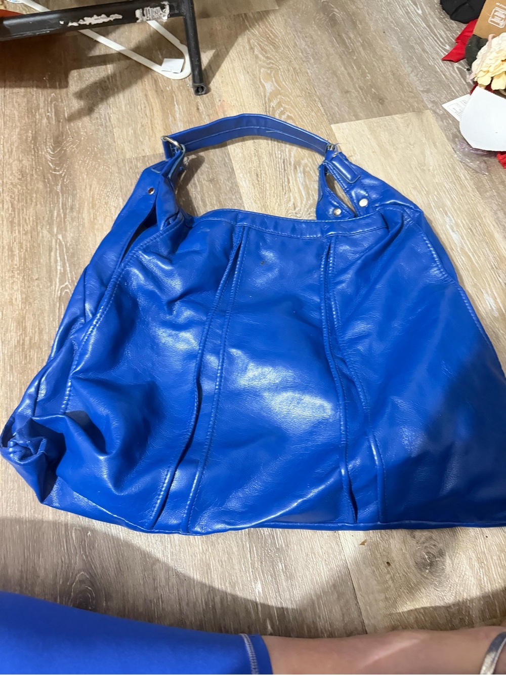 Blue Women's Everyday Shoulder Bag - Stylish Tote